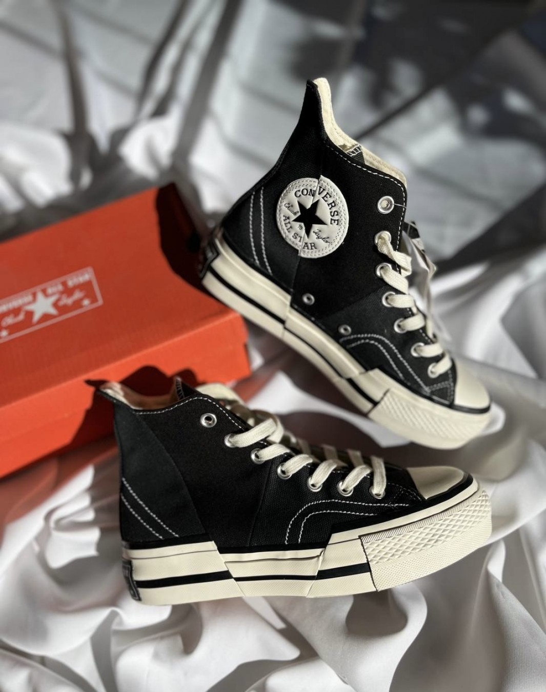 کانورس آل استار پلاس مشکی || Converse Chuck Taylor 70 Plus (کد 216)