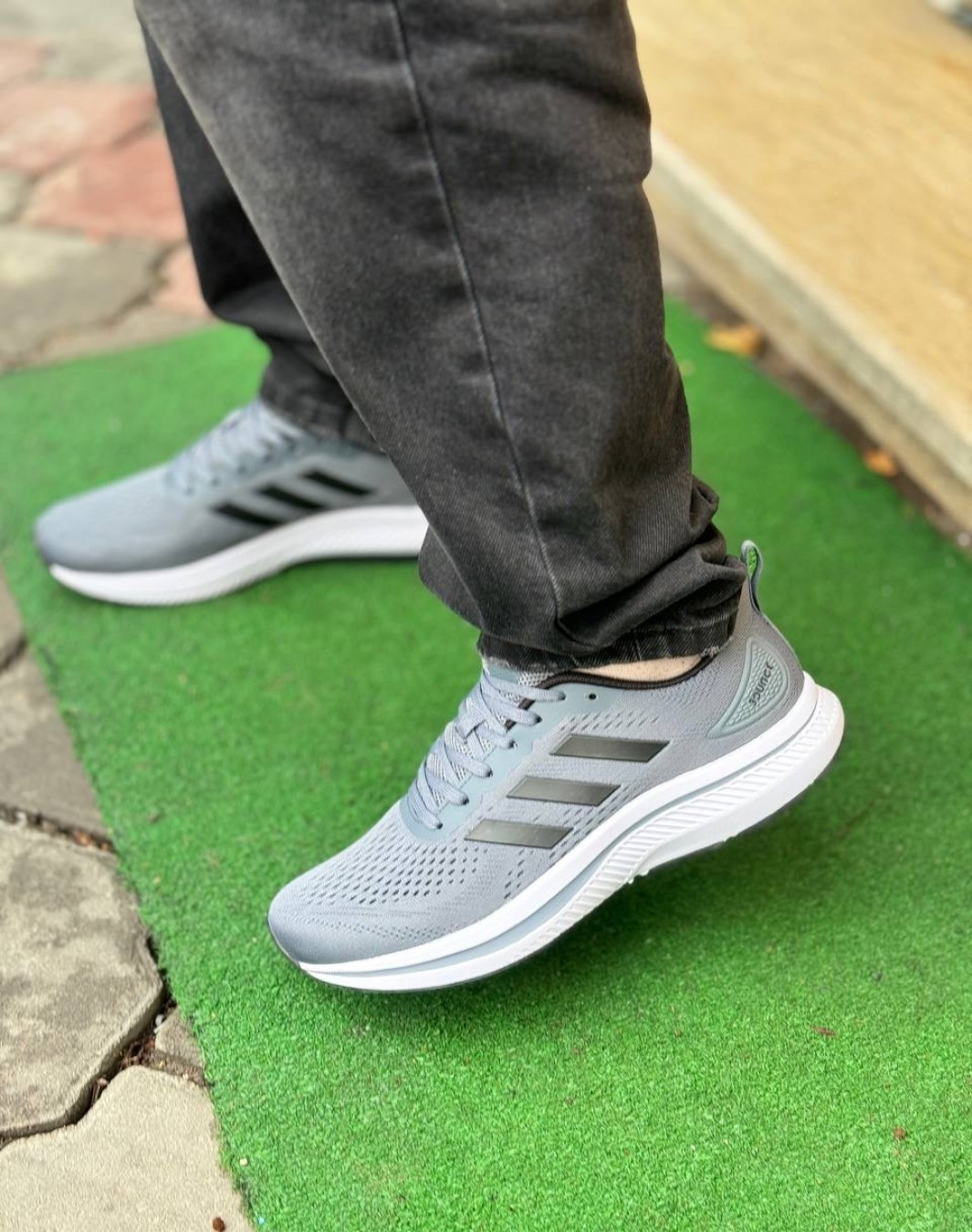 آدیداس بونس طوسی || Adidas Bounce Gray (کد ۴۹۰)