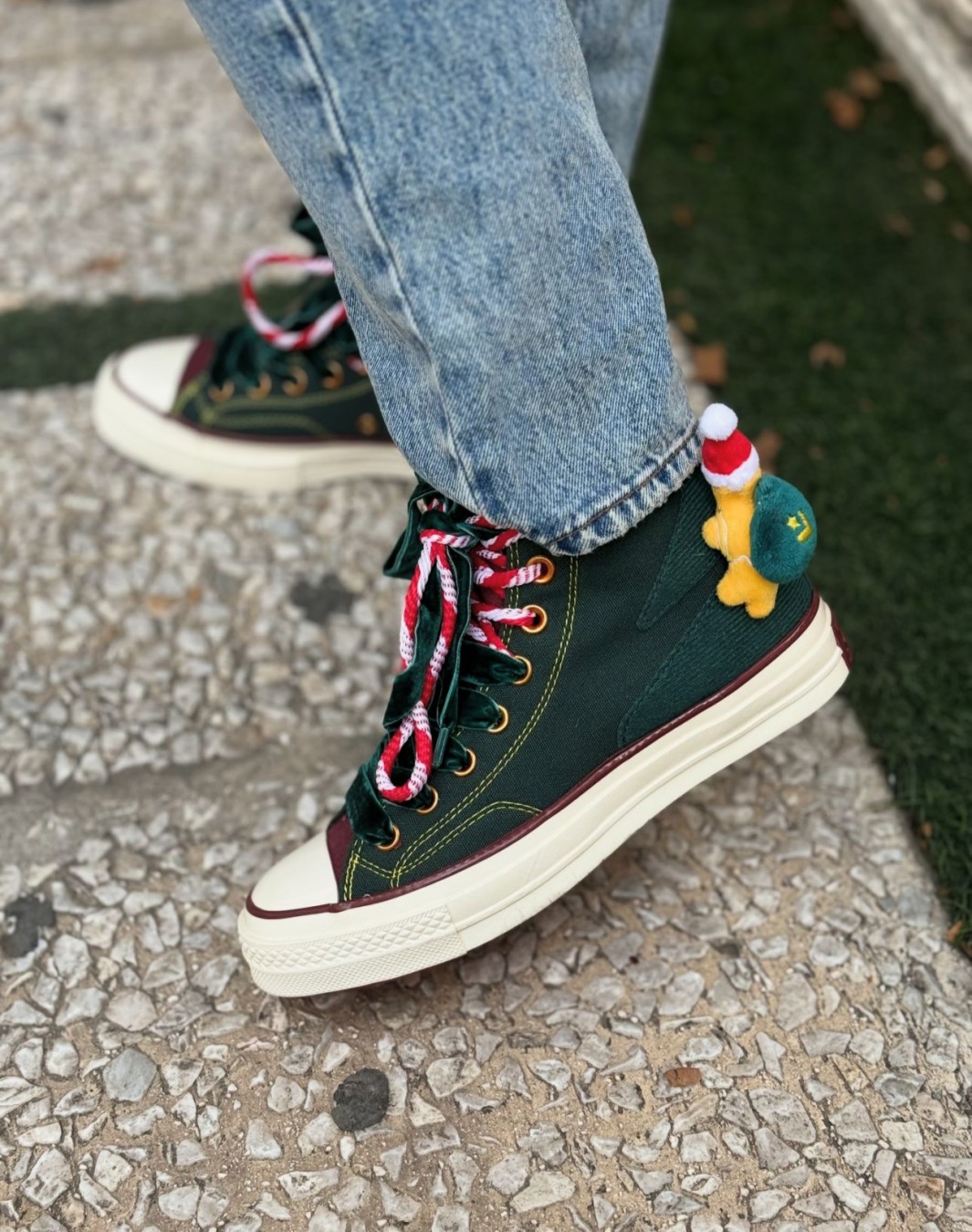 کانورس آل استار کریسمس پک سبز || Converse Chuk Taylor 70 Christmas Pack Green  (کد ۵۰۸)