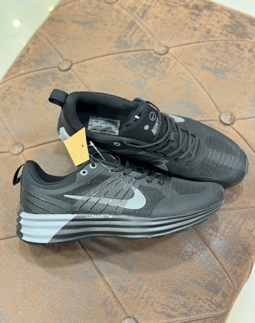 نایکی لونار مشکی طوسی || Nike Lunar Black Gray (کد ۵۱۵)