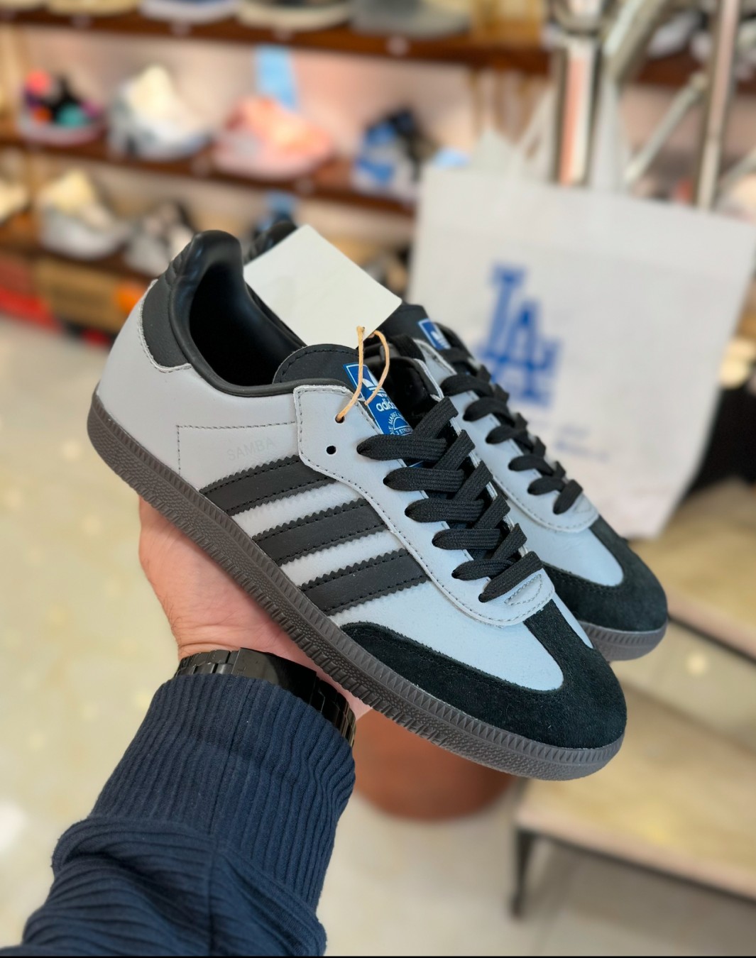 آدیداس سامبا اوجی طوسی || Adidas Samba OG Gray (کد ۳۲۲)