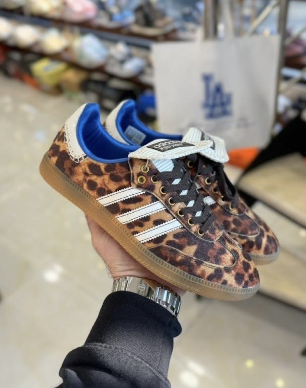 آدیداس سامبا ویلز بونر پلنگی || Adidas Samba Wales Bonner Leopard (کد ۴۳۱)