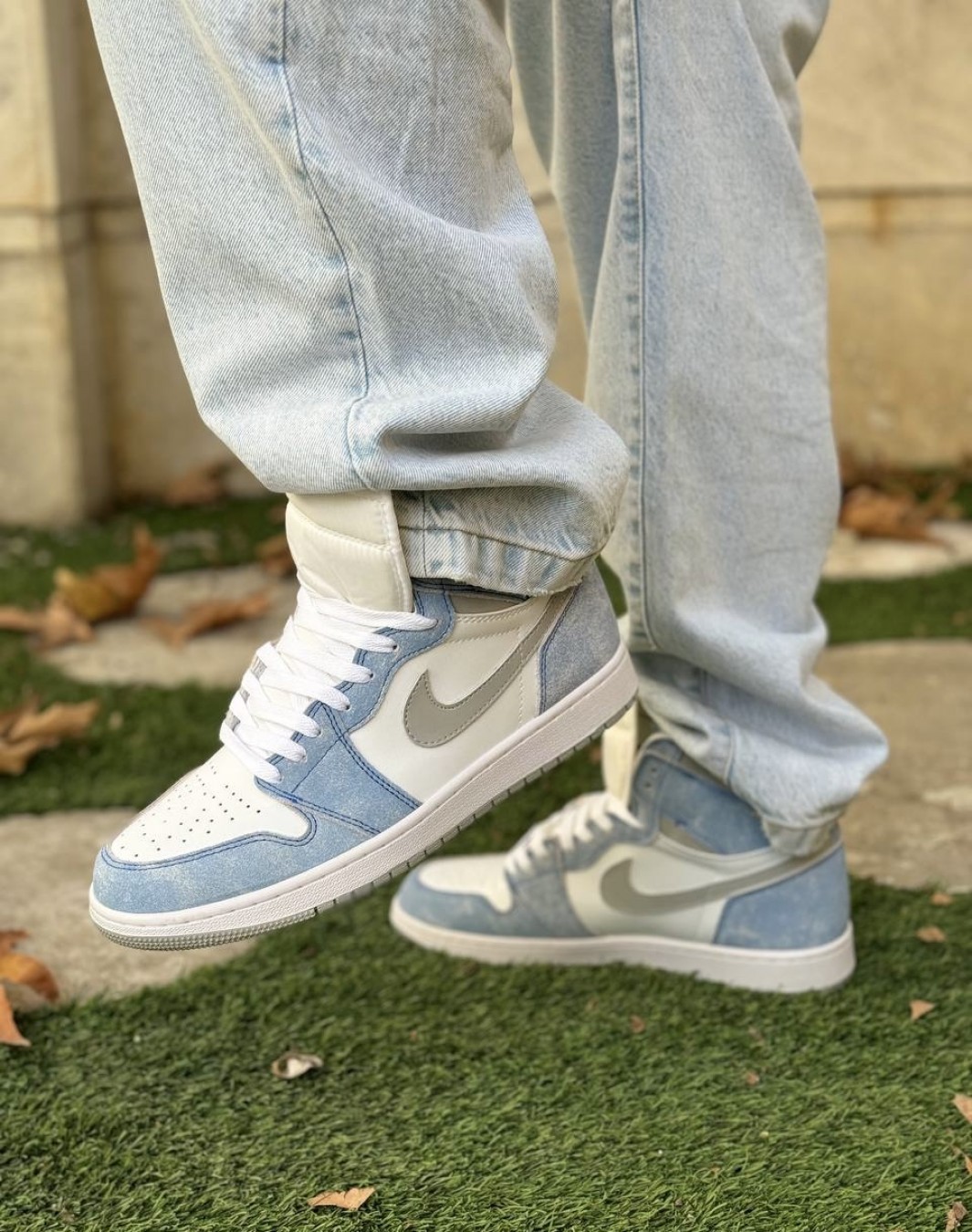 نایکی ایر جردن ۱ ساقدار هایپر رویال || Nike Air Jordan 1 High OG Hyper Royal (کد ۴۱۱)