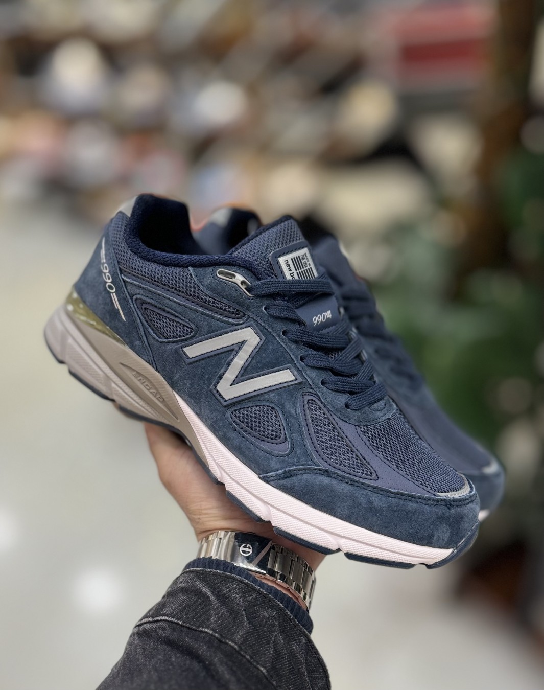 نیوبالانس ۹۹۰ جی ال ۴ سرمه ای || New Balance 990 GL 4 Navy (کد ۳۱۱)