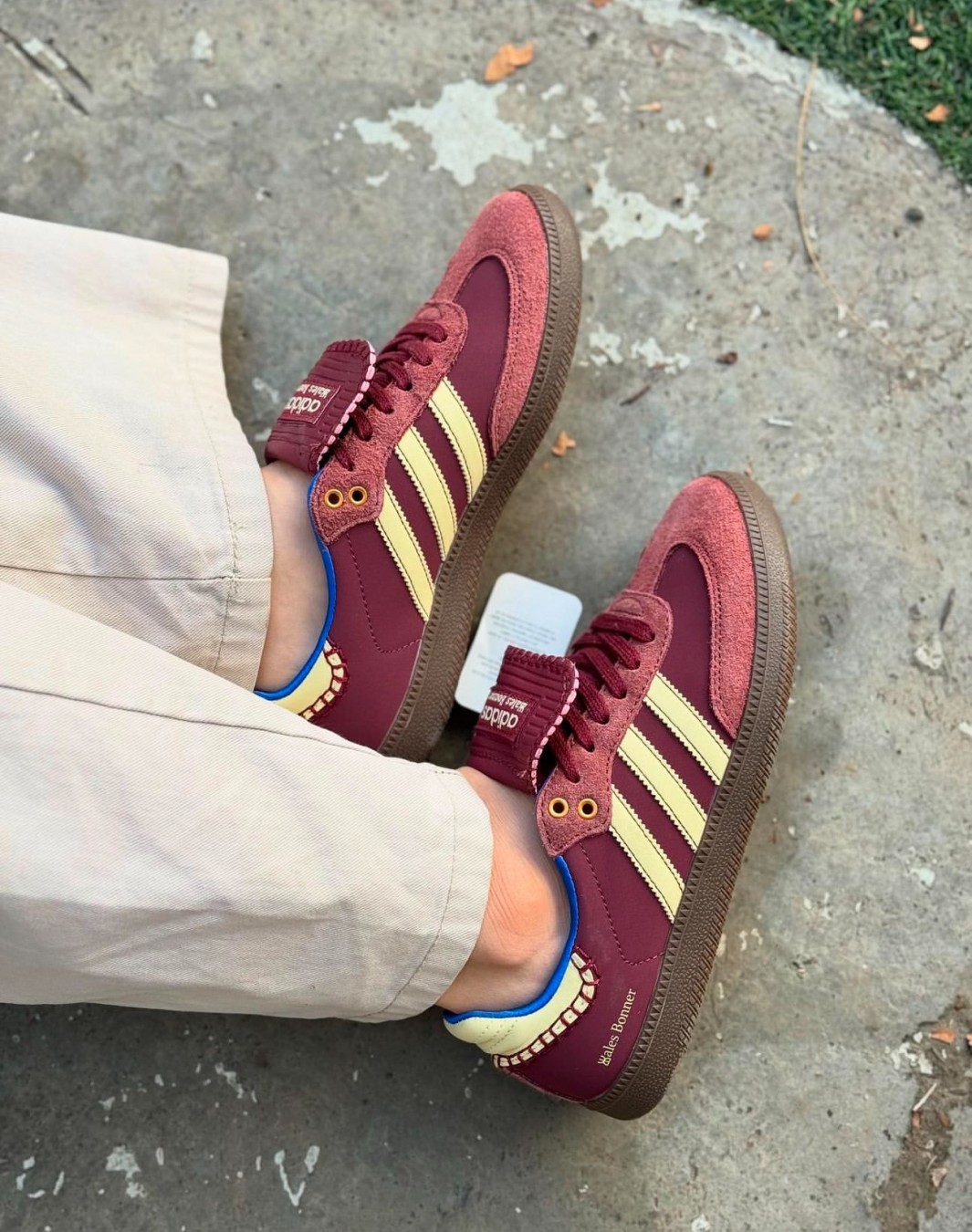 آدیداس سامبا ویلز بونر زرشکی || Adidas Samba Wales Bonner Fox Brown (کد ۵۱۸)