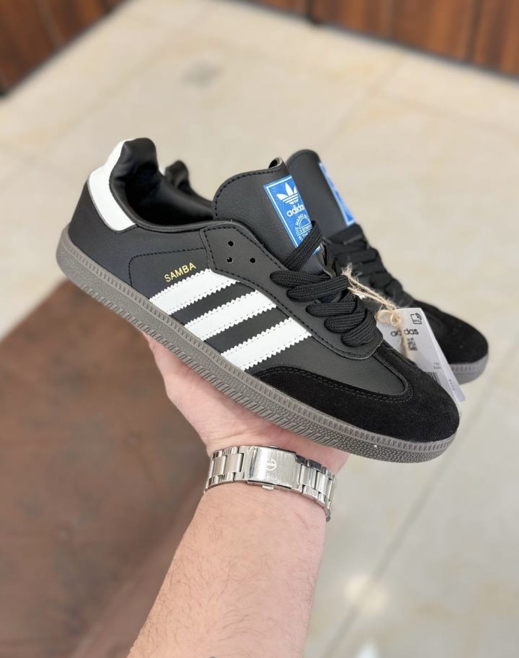 آدیداس سامبا او جی مشکی || Adidas Samba OG Black (کد ۲۸۵)