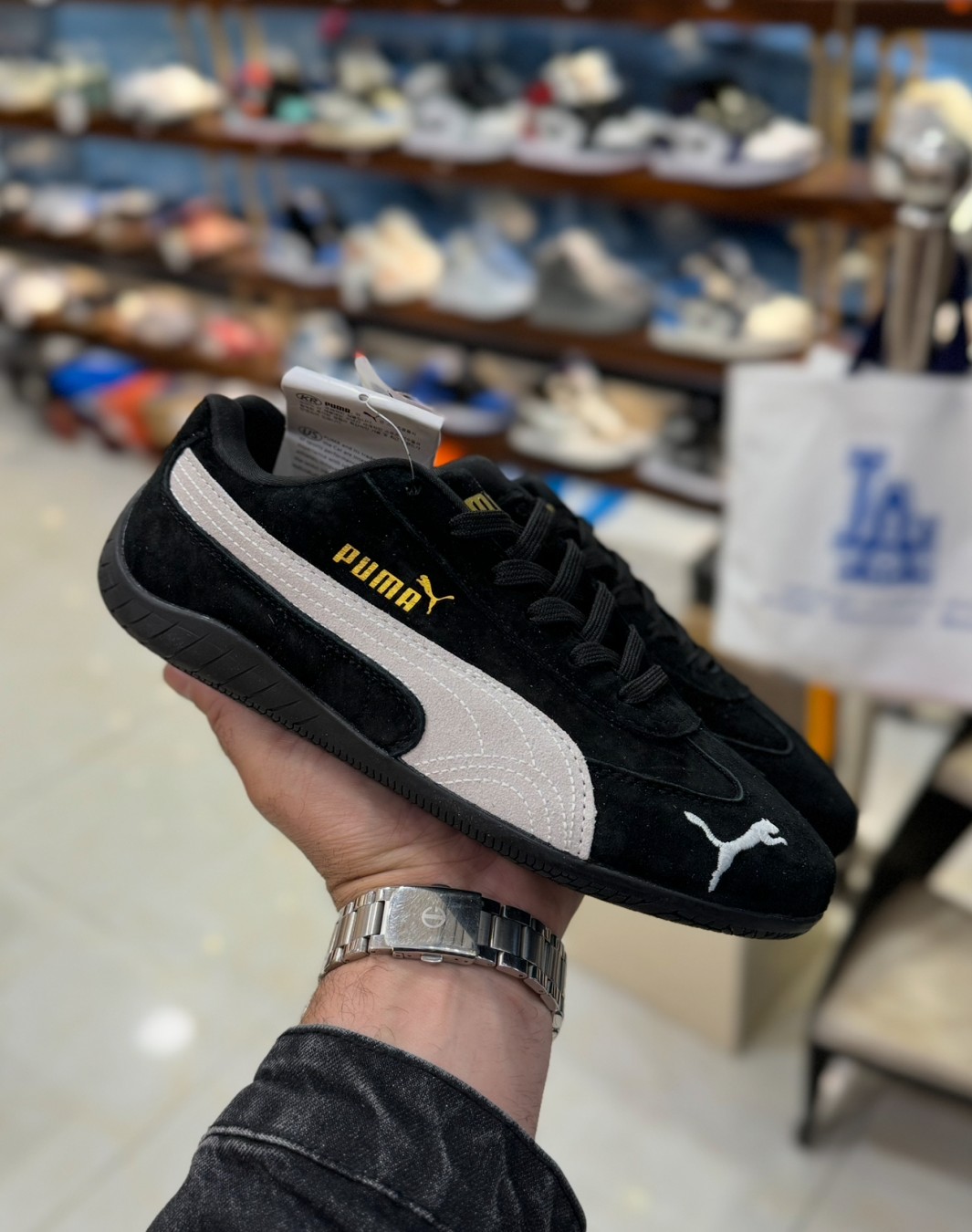 پوما اسپید کت مشکی || Puma Speed Cat Black (کد ۶۰۹)