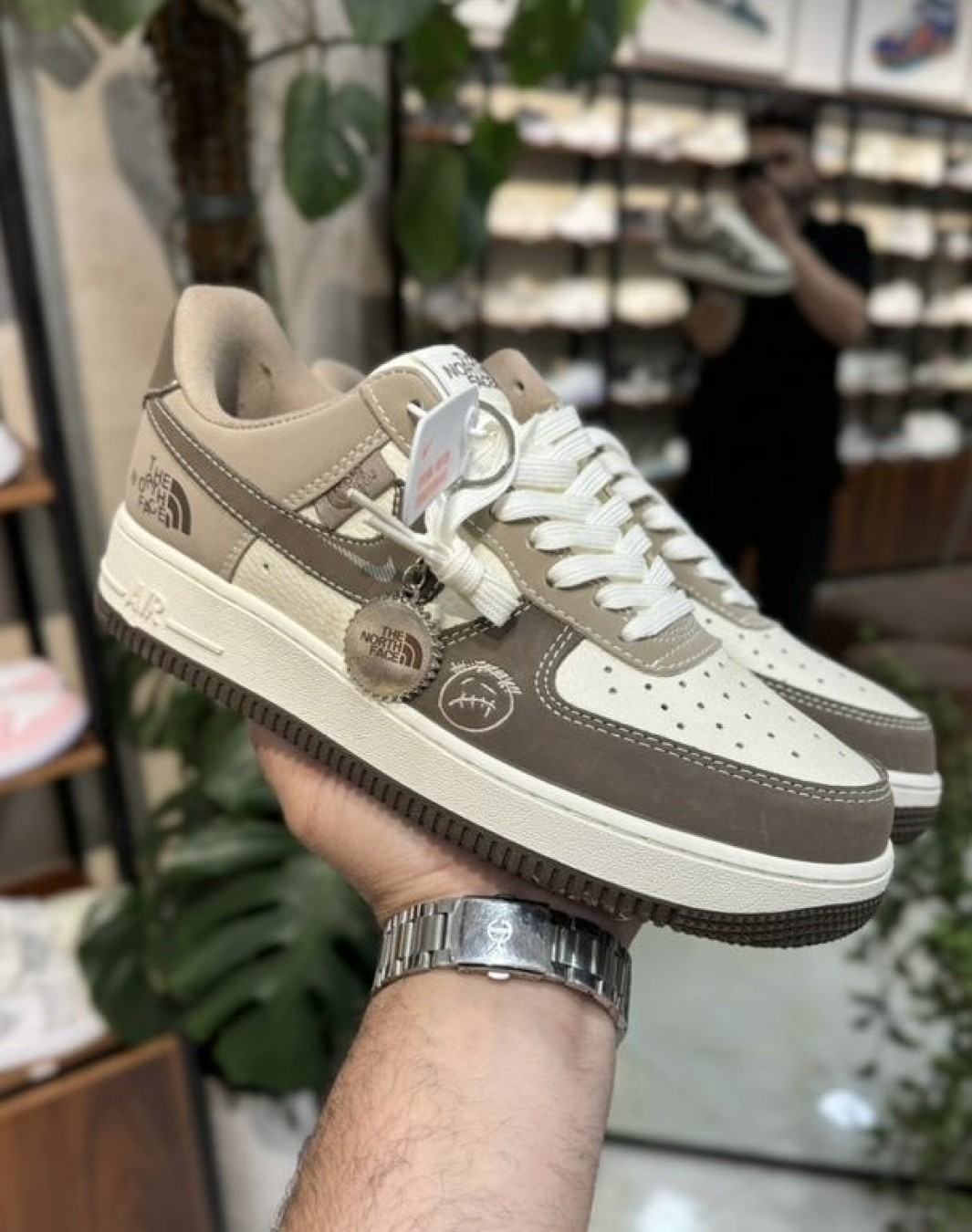 نایکی ایرفورس ۱ نورث فیس || Nike Airforce 1 North Face (کد ۶۲۳)