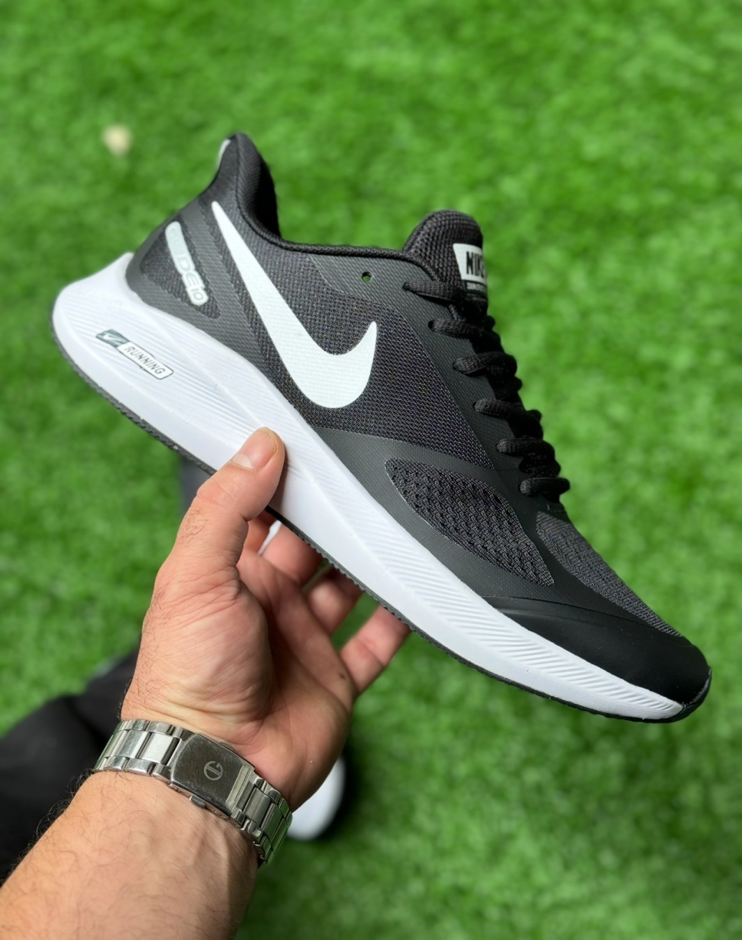 نایکی گاید ۱۰ مشکی سفید || Nike Guide 10 Black White (کد ۲۳۸)