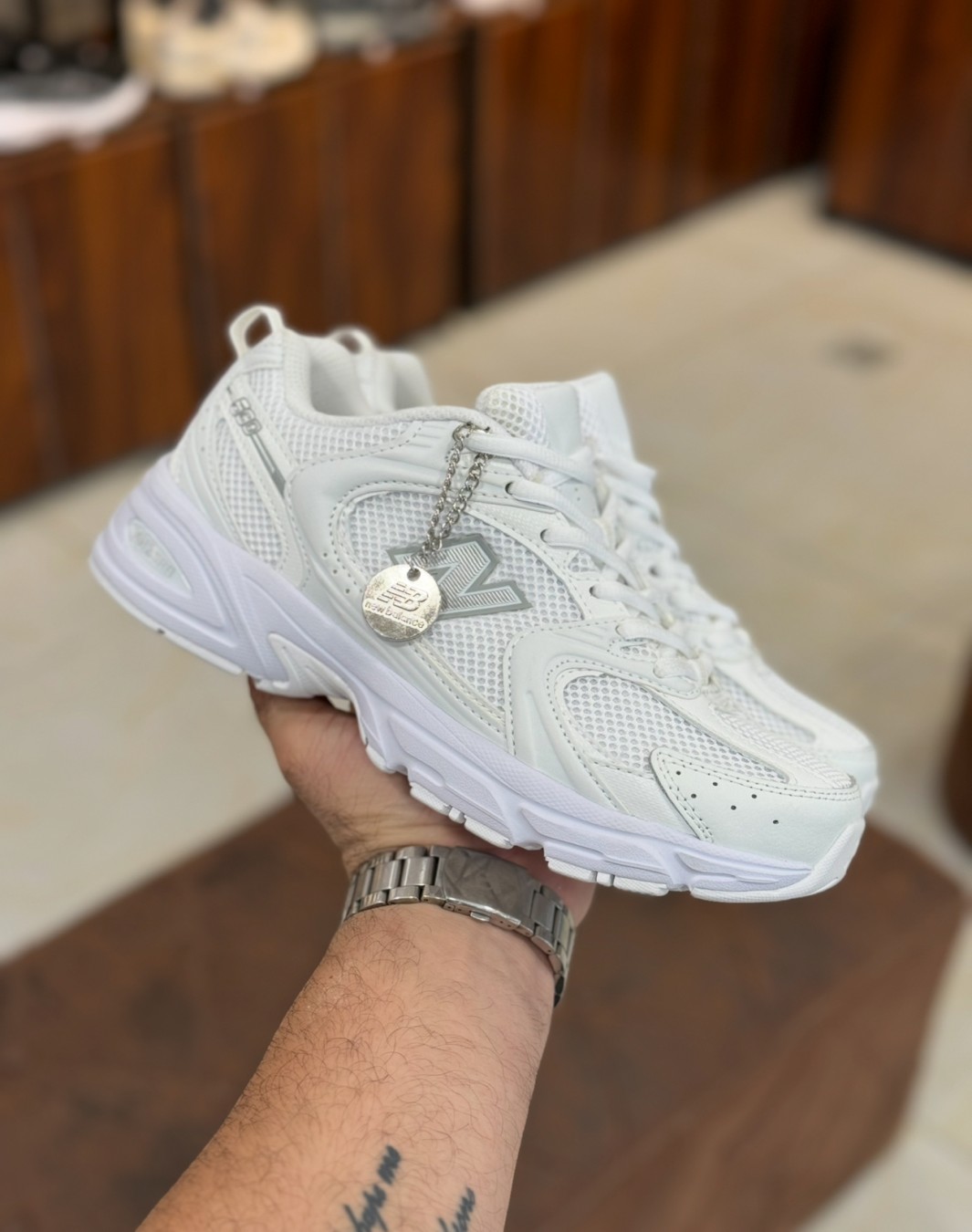 نیوبالانس 530 سفید || New Balance 530 White (کد ۵۷۱)