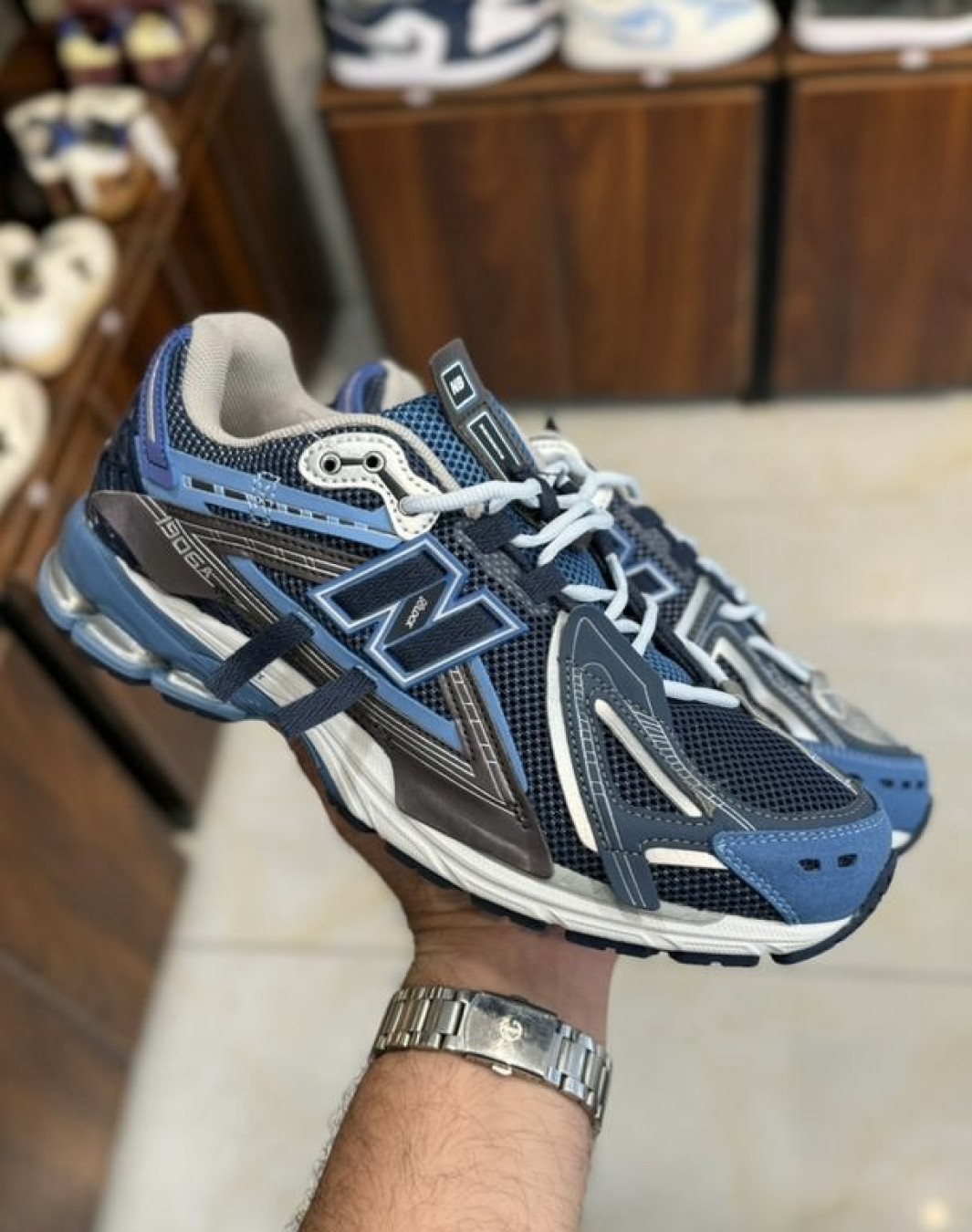 نیوبالانس ۱۹۰۶ آبی تیره || New Balance 1906 A Deep Blue (کد ۶۷۴)