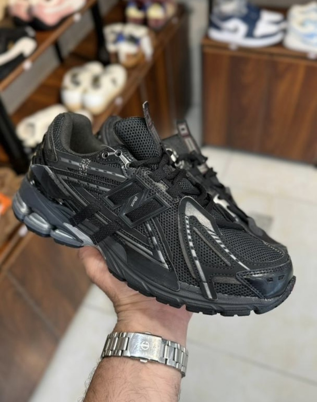 نیوبالانس ۱۹۰۶ مشکی || New Balance 1906 Triple Black (کد ۶۵۸)