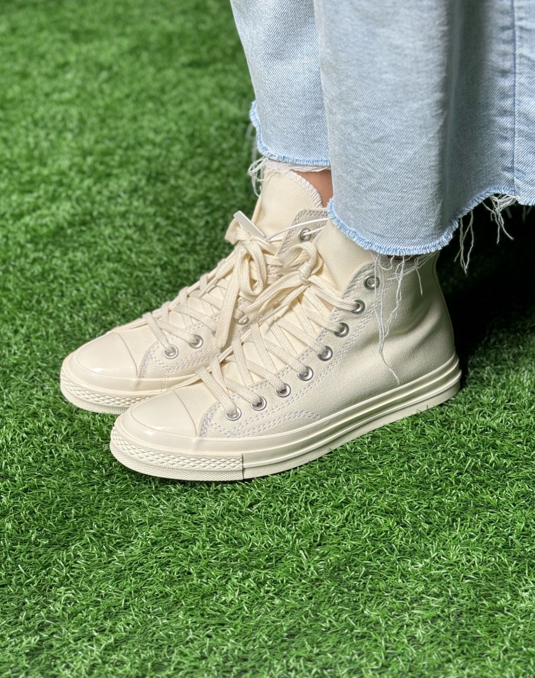 کانورس آل استار 1970 ساقدار شیری || Converse All Star 1970 Ivory (کد ۶۸۲)