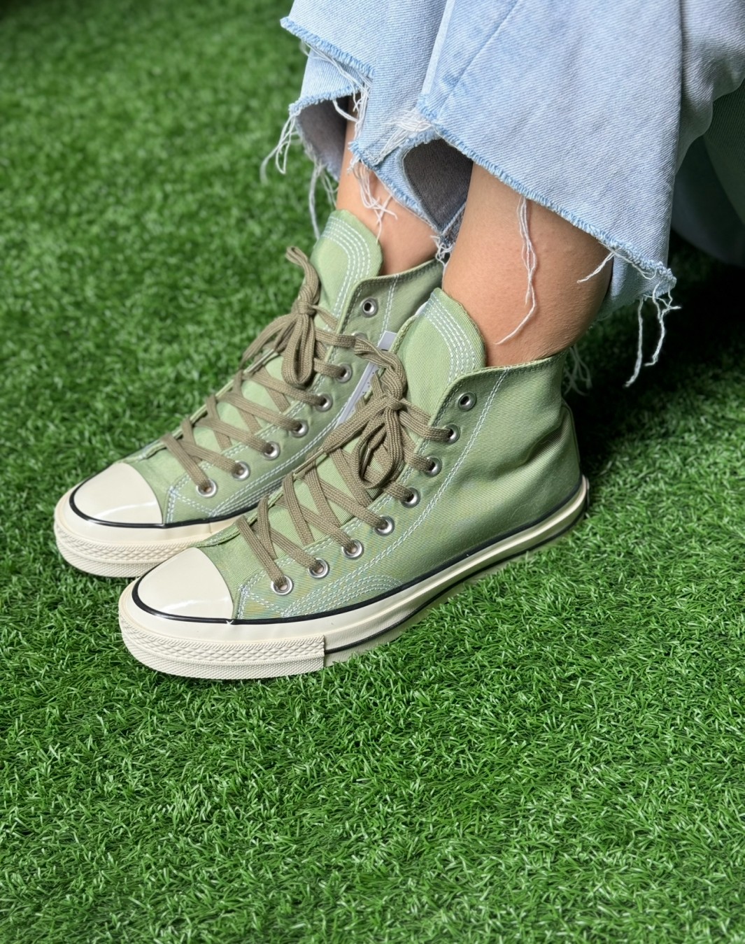 کانورس آل استار 1970 ساقدار سبز روشن