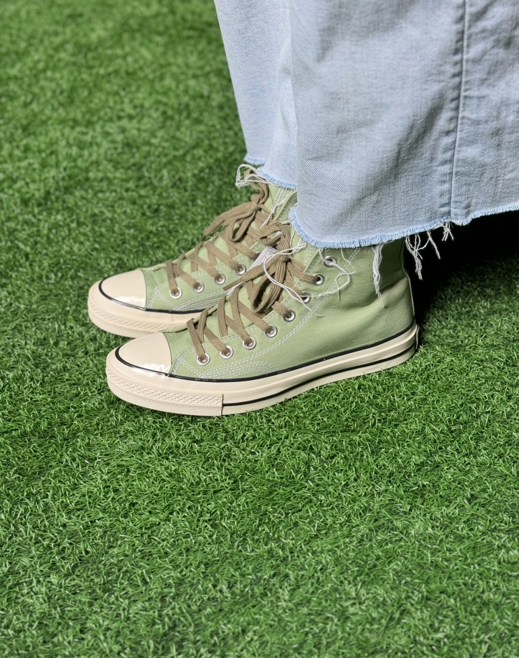 کانورس آل استار 1970 ساقدار سبز روشن