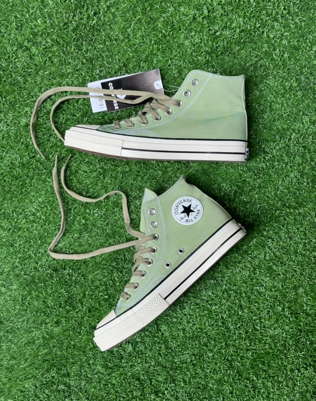 کانورس آل استار 1970 ساقدار سبز روشن