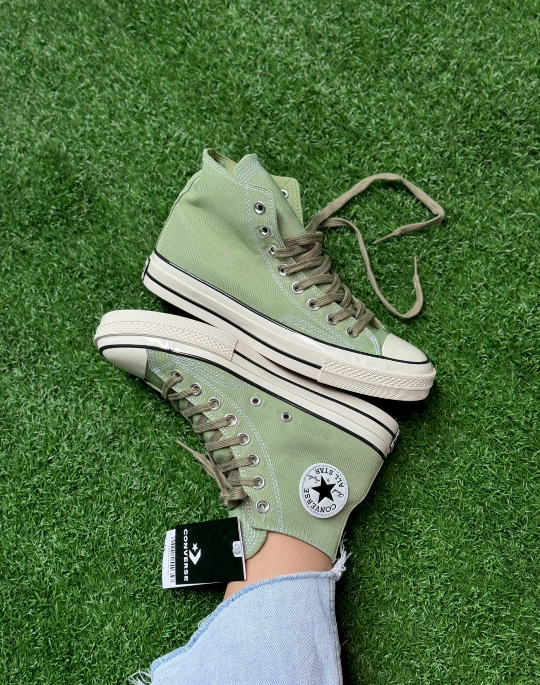 کانورس آل استار 1970 ساقدار سبز روشن