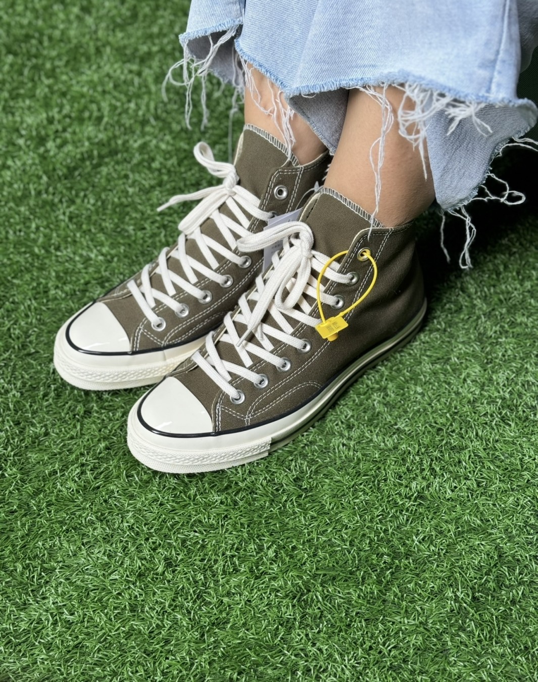 کانورس آل استار ۱۹۷۰ سبز زیتونی