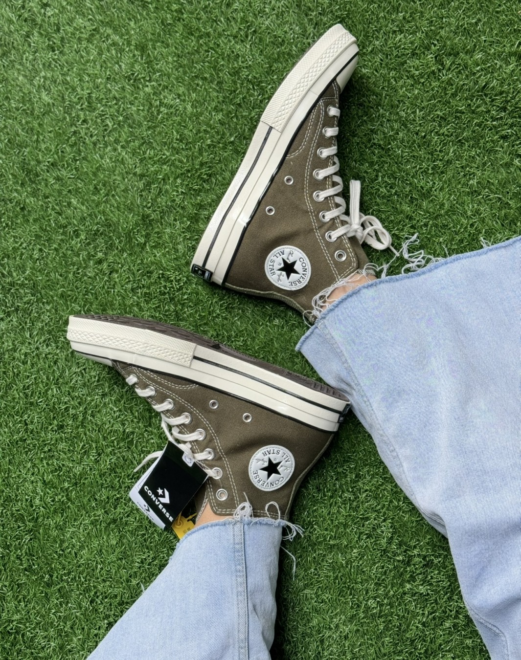 کانورس آل استار ۱۹۷۰ سبز زیتونی