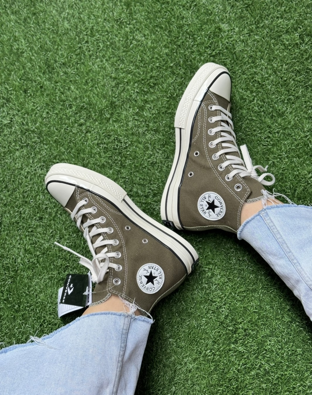 کانورس آل استار ۱۹۷۰ سبز زیتونی