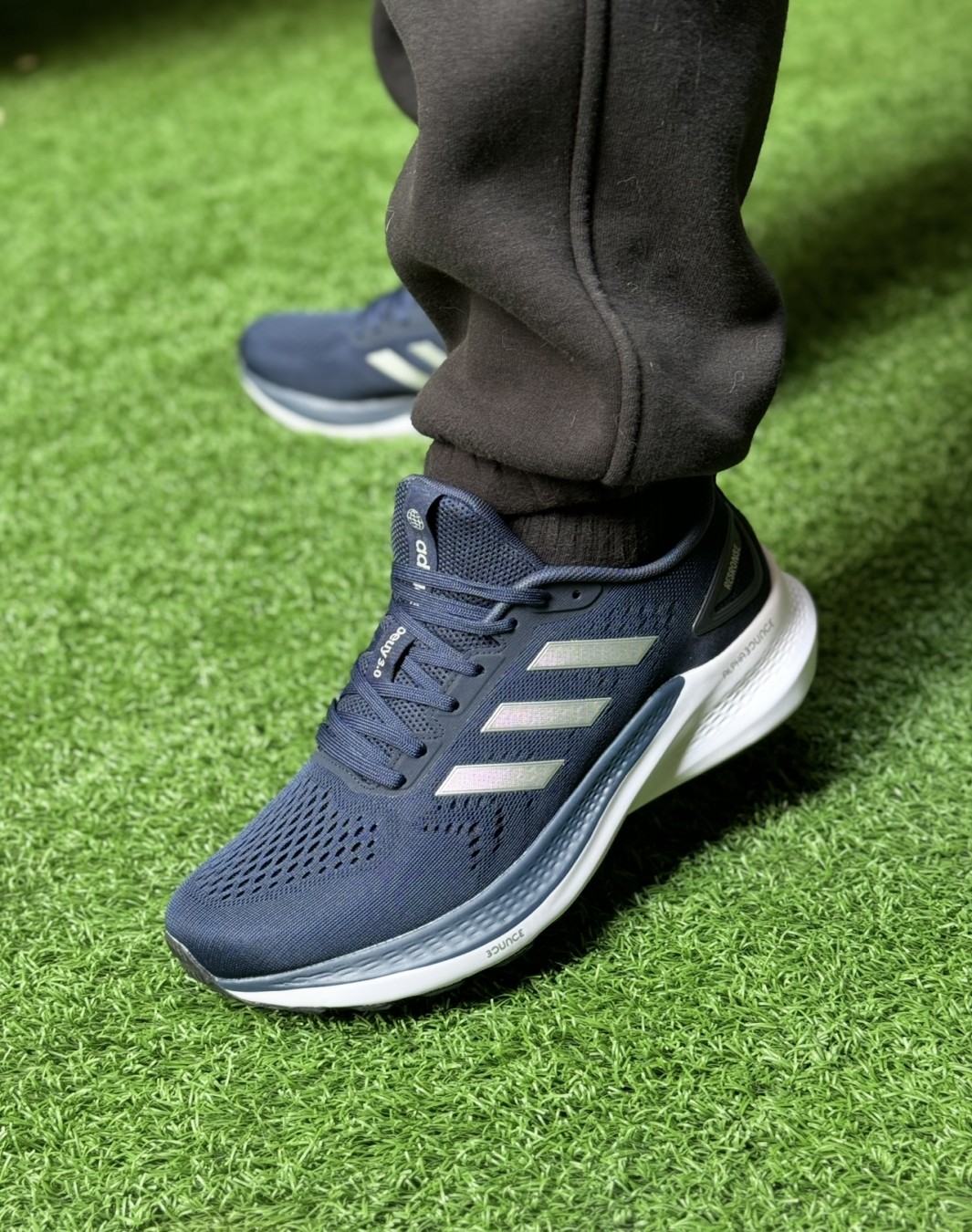آدیداس ریسرونس آلفابونس سرمه ای || Adidas Resronce Alphabounce Navy (کد ۶۶۵)