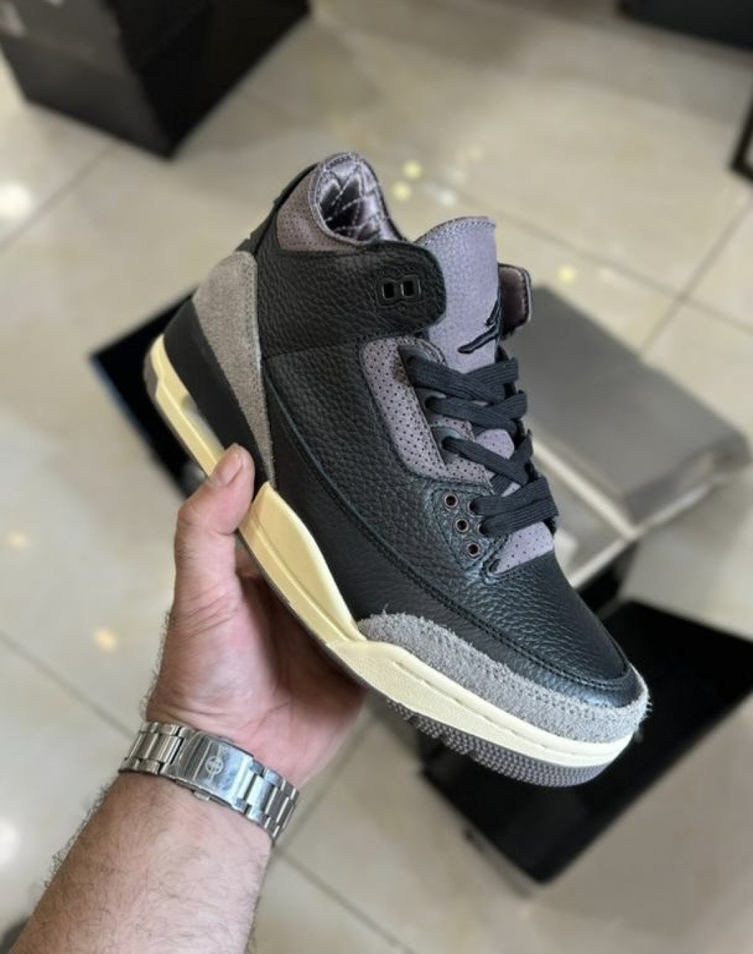 نایکی جردن ۳ اما مانیر || Nike Jordan 3 A MA MANIERE (کد ۶۸۳)