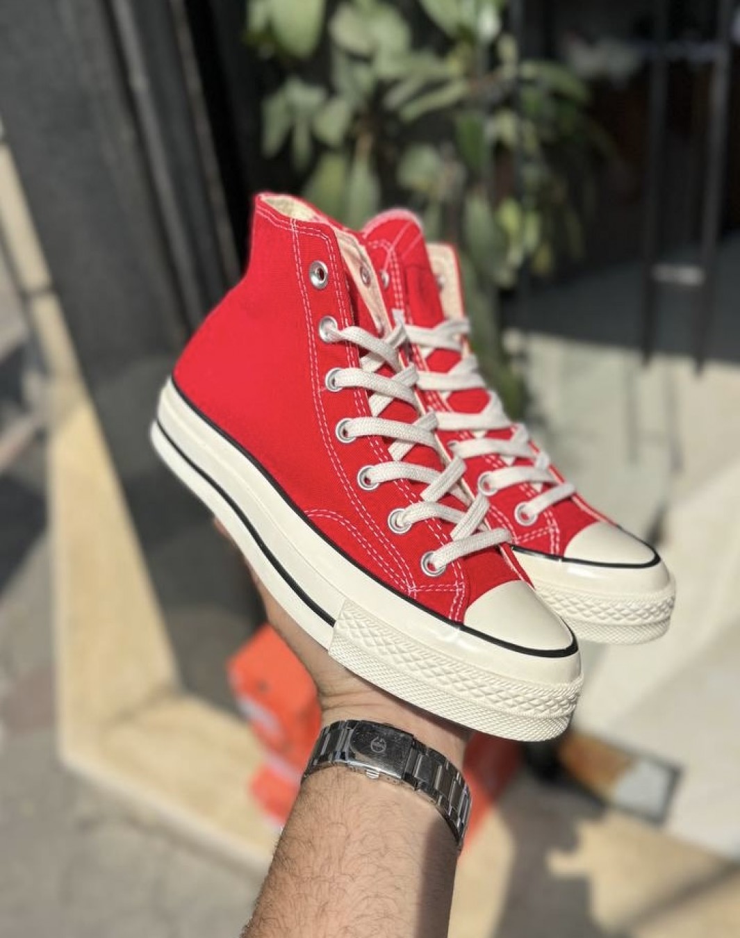کانورس آل استار 1970 ساقدار قرمز || Converse All Star 1970 Red (کد ۶۸۶)