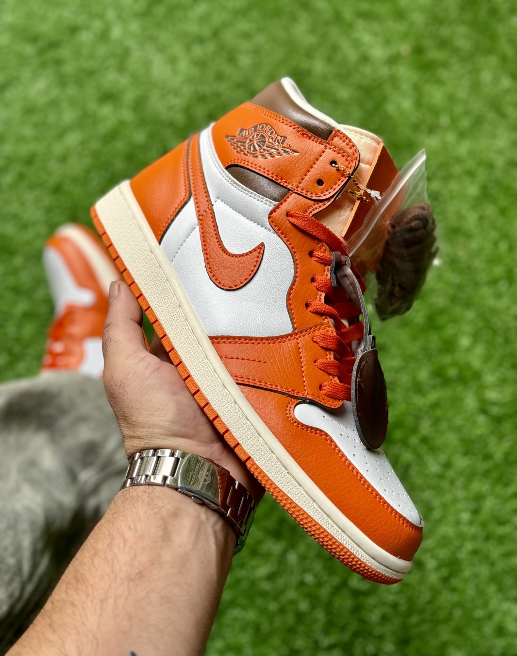 نایکی ایر جردن ۱ ساقدار استارفیش || Nike Air Jordan 1 High OG Starfish (کد ۷۱۹)