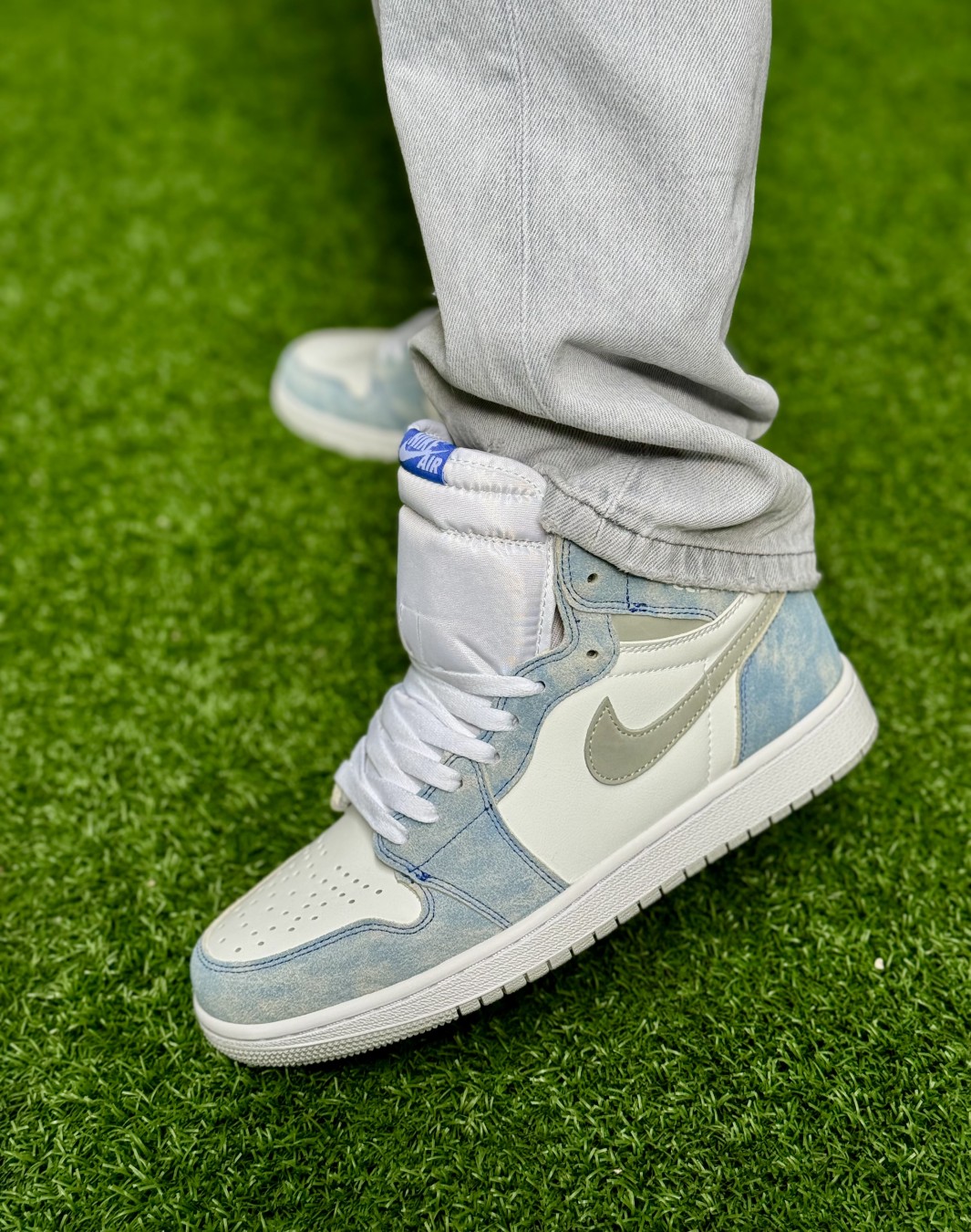 نایکی ایر جردن ۱ ساقدار هایپر رویال || Nike Air Jordan 1 High OG Hyper Royal (کد ۴۱۱)