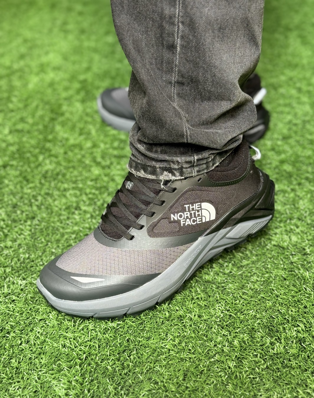 نورث فیس وکتیو گورتکس مشکی طوسی || The North Face VECTIV Gore-tex Black Grey (کد ۷۲۳)