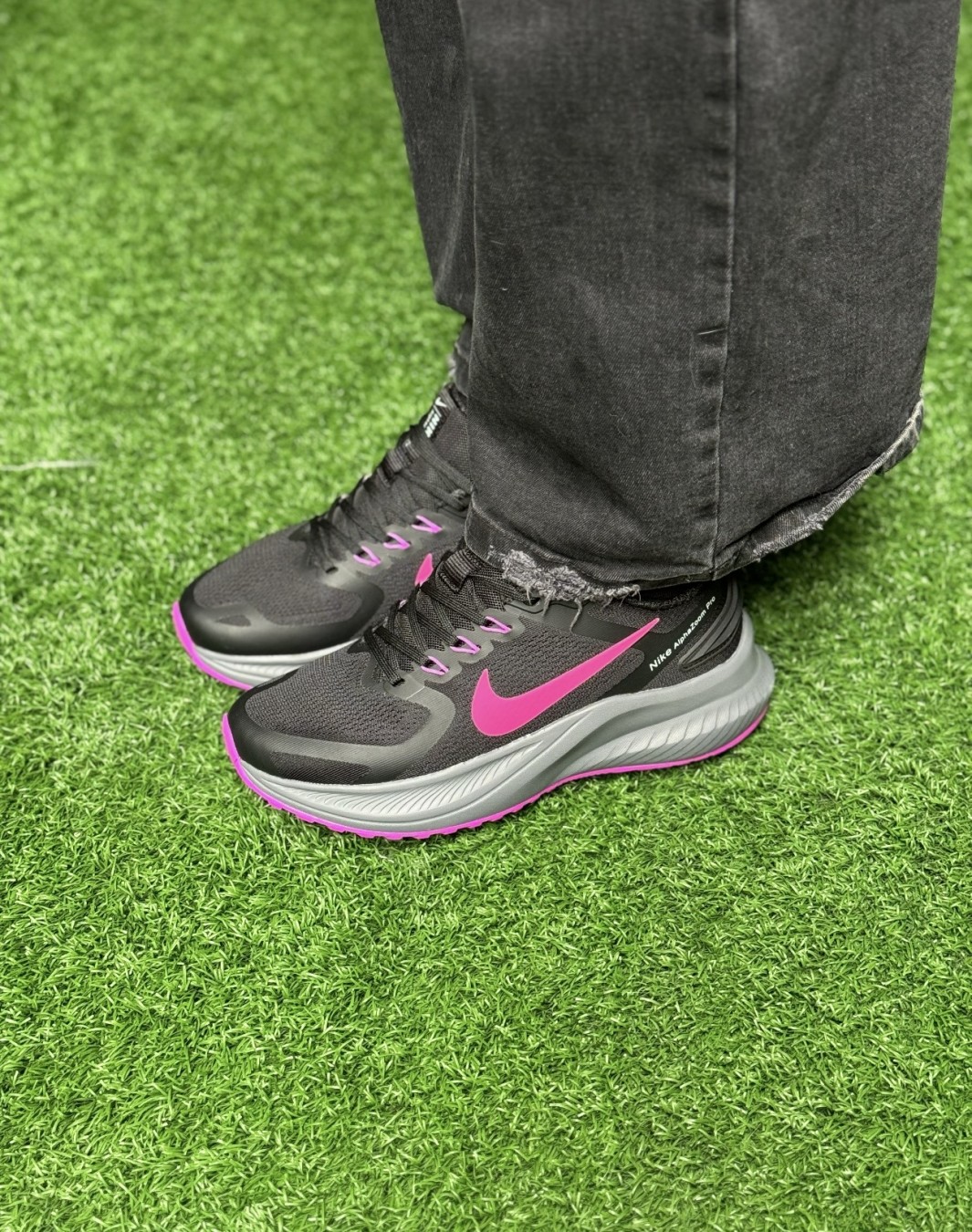 نایکی آلفا زوم پرو مشکی سرخابی