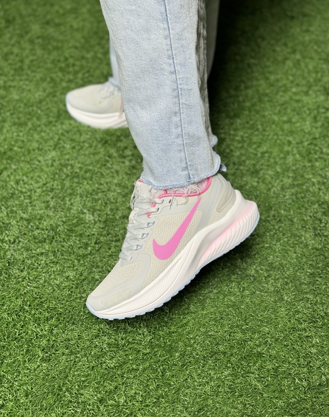نایکی آلفا زوم پرو طوسی صورتی || Nike Alpha Zoom Pro Gray Pink (کد ۷۰۲)