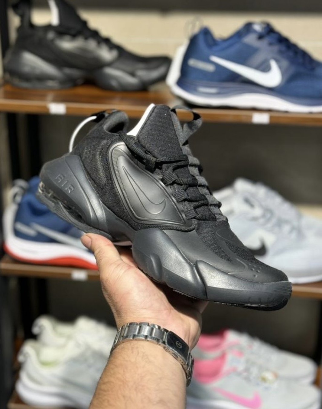 نایکی ایرمکس آلفا سوج مشکی || Nike Airmax Alpha Savage Black (کد ۷۳۷)