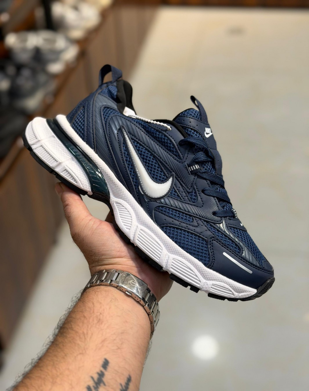 نایکی وومرو ۵ سرمه ای || Nike Vomero 5 Navy (کد ۸۰۲)