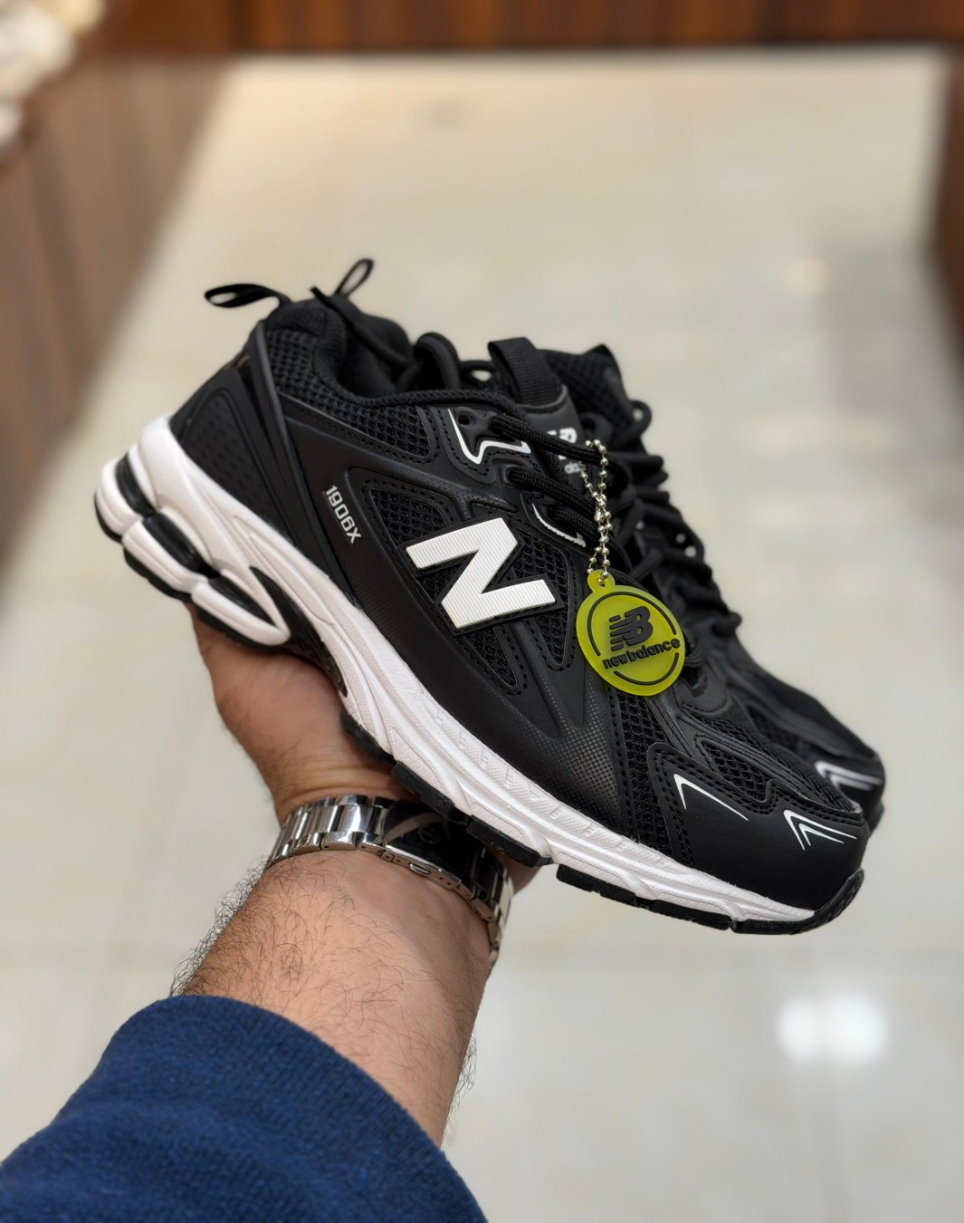 نیوبالانس 1906x مشکی سفید || New Balance 1906x Black White (کد ۸۰۹)