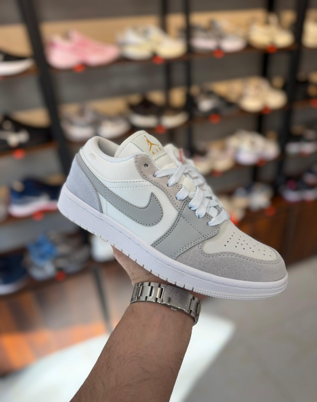 نایکی ایر جردن 1 بدون ساق پاریس || Nike Air Jordan 1 Low Paris (کد 130)