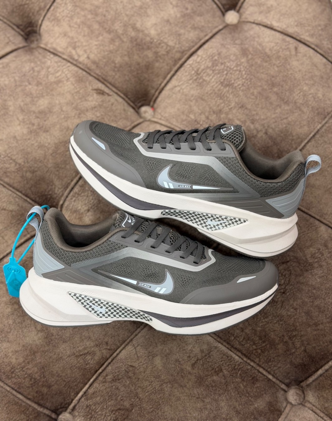 نایکی زوم پگاسوس 2 طوسی سفید || Nike Zoom Pegasus 2 Gray White (کد ۸۶۴)