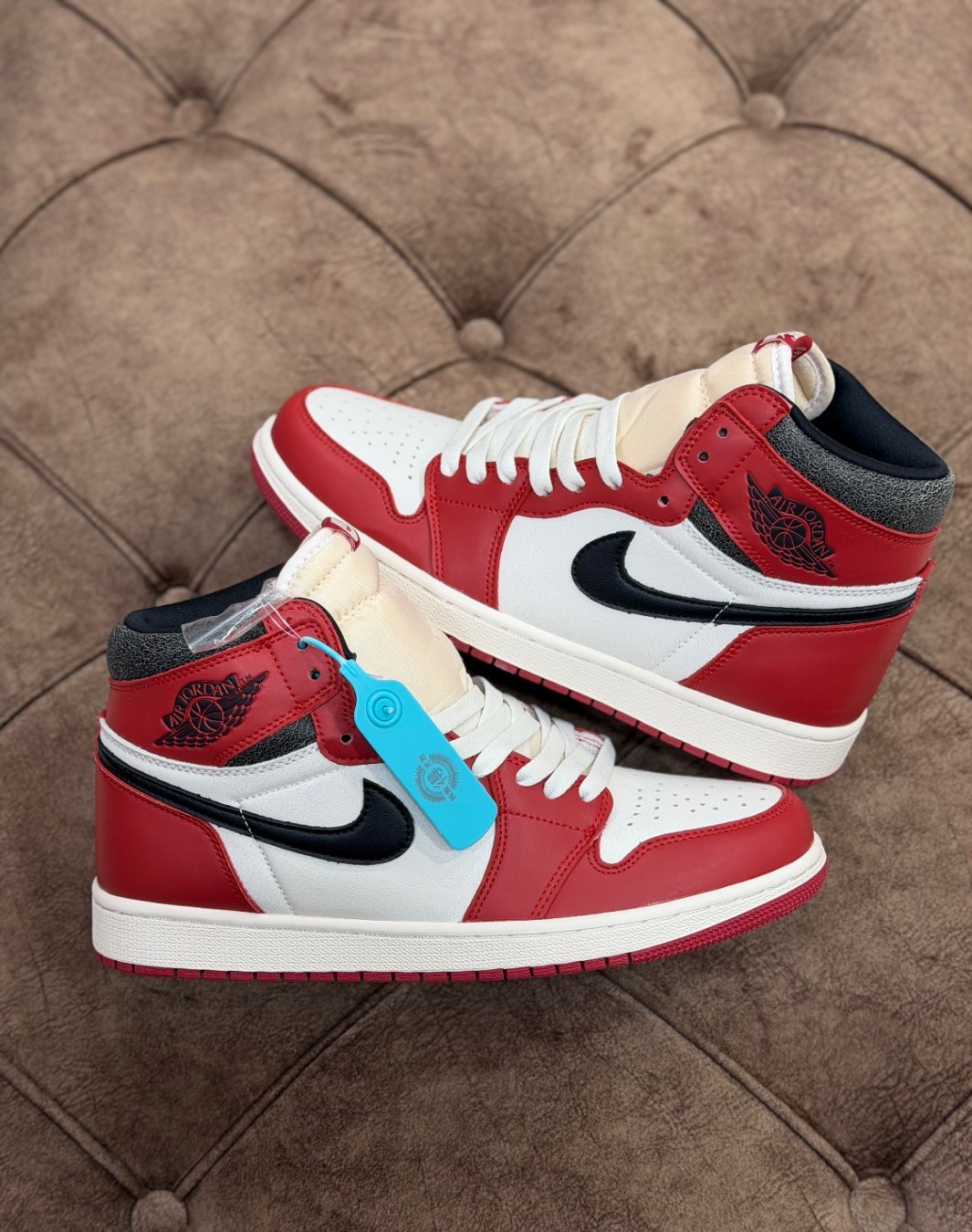 نایکی ایر جردن ۱ ساقدار شیکاگو || Nike Air Jordan 1 Retro High Chicago (کد ۴۷۴)