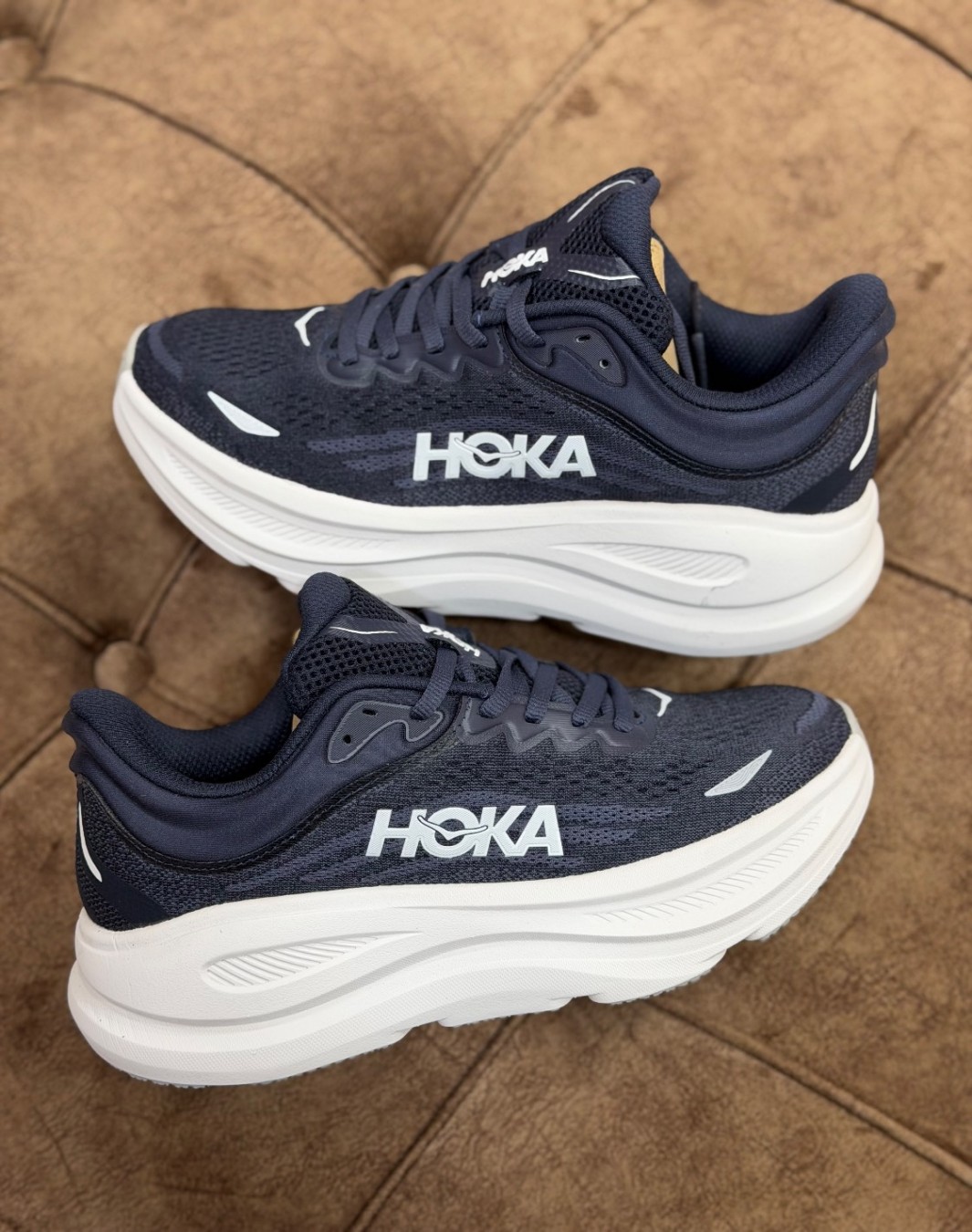هوکا باندی 9 سرمه ای || Hoka Bondi 9 Navy (کد ۸۳۲)