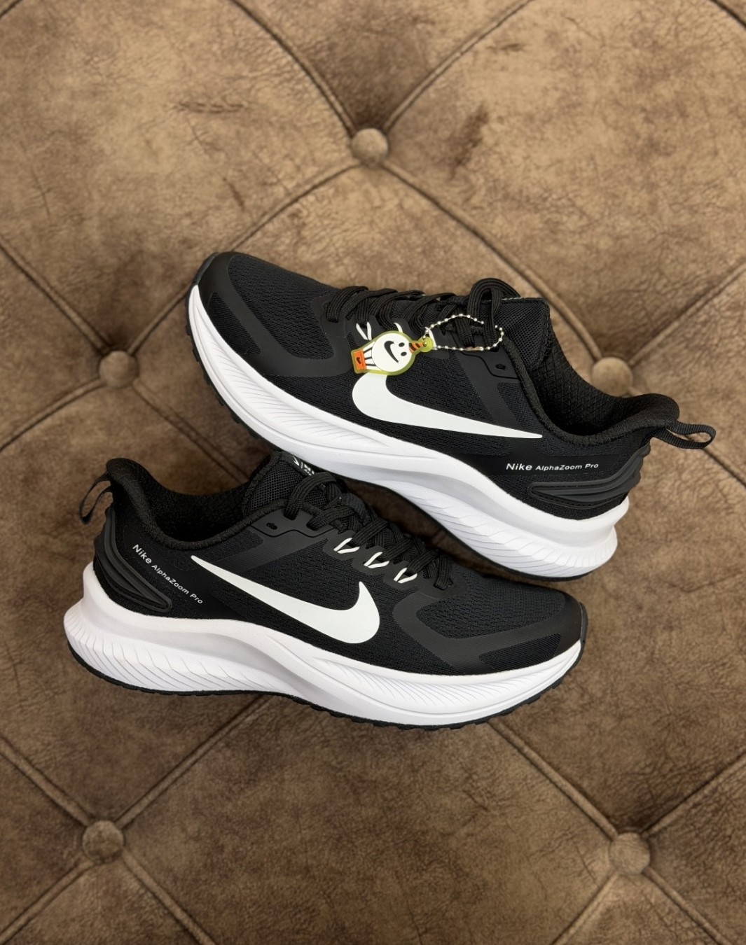نایکی آلفا زوم پرو مشکی سفید || Nike Alpha Zoom Pro Black White (کد ۷۰۴)