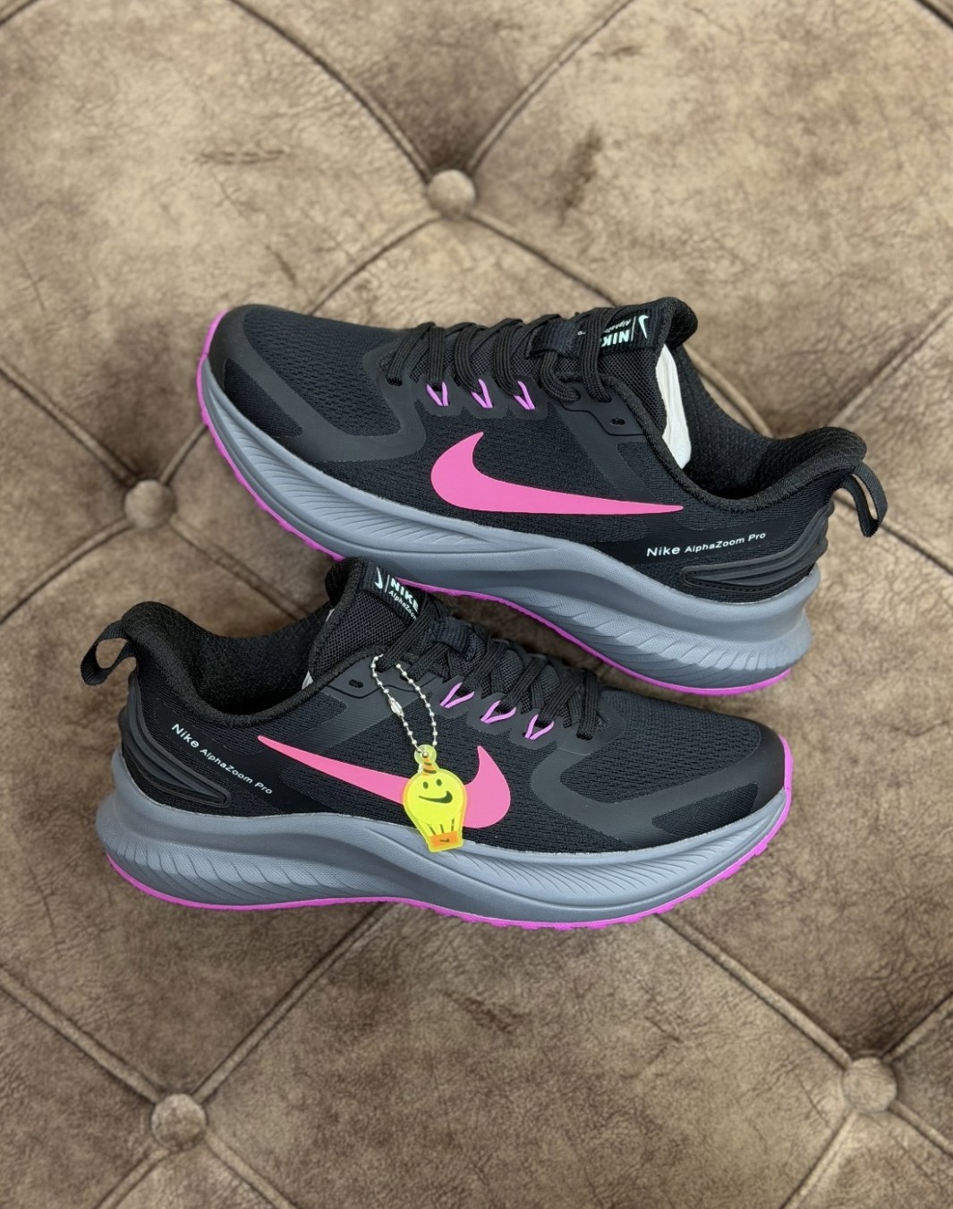 نایکی آلفا زوم پرو مشکی سرخابی || Nike Alpha Zoom Pro Black Pink (کد ۷۰۳)