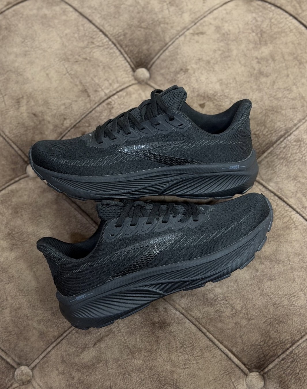 بروکس گوست ۱۷ مشکی || Brooks Ghost 17 Black (کد ۷۸۶)
