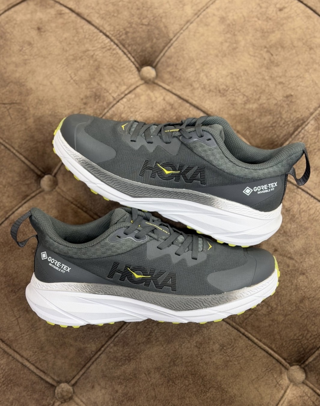 هوکا چلنجر ۷ گورتکس خاکستری || Hoka Challenger ATR 7 GoreTex Dark Gray (کد ۷۵۴)