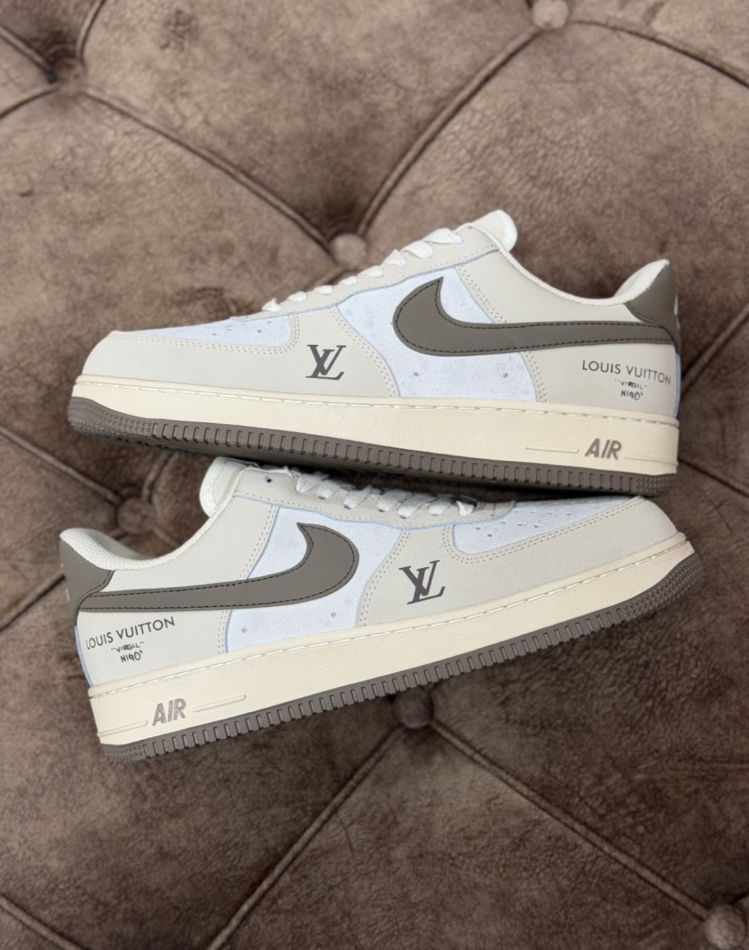 نایکی ایرفورس ۱ لویی ویتون || Nike Airforce 1 Louis Vuitton (کد ۵۵۷)