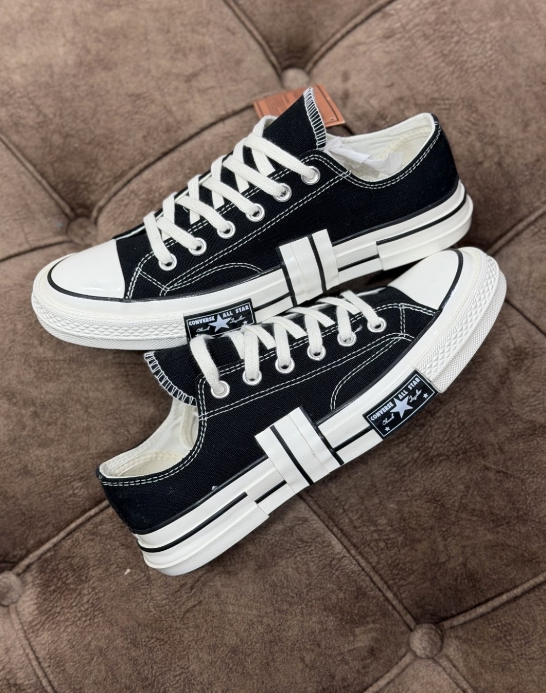 کانورس آل استار رابر پچ ورک بدون ساق || Converse Chuck 70 Rubber Patchwork (کد 146)