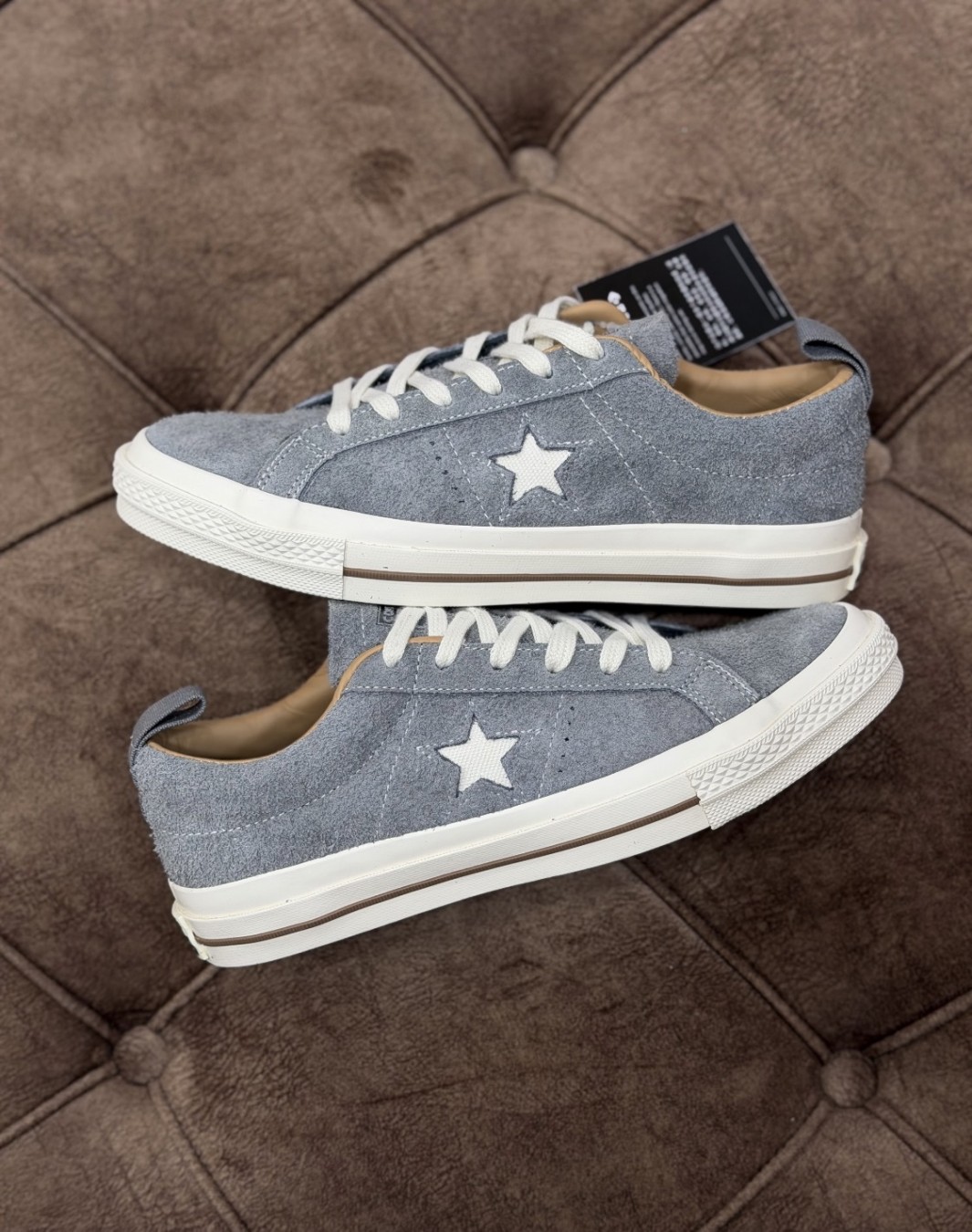 کانورس وان استار آکادمی خاکستری‌ || Converse One Star Academy Suede Dark Gray (کد ۸۹۵)