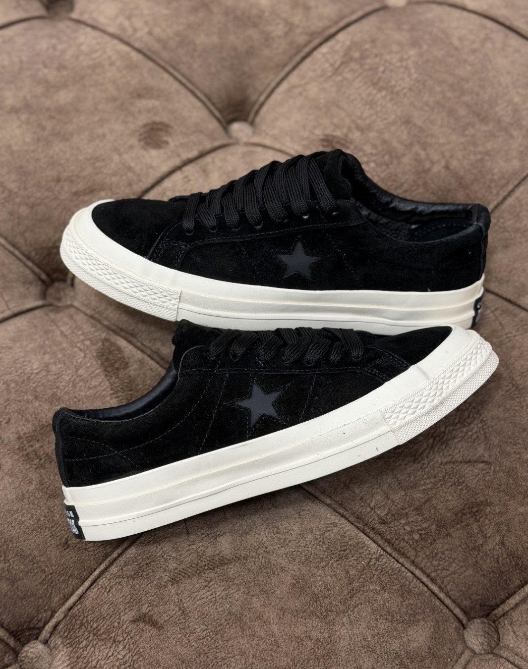کانورس وان استار آکادمی مشکی‌ || Converse One Star Academy Suede Black (کد ۸۹۶)