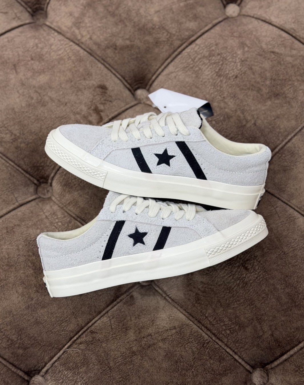 کانورس وان استار آکادمی طوسی‌ || Converse One Star Academy Suede Gray (کد ۸۹۴)