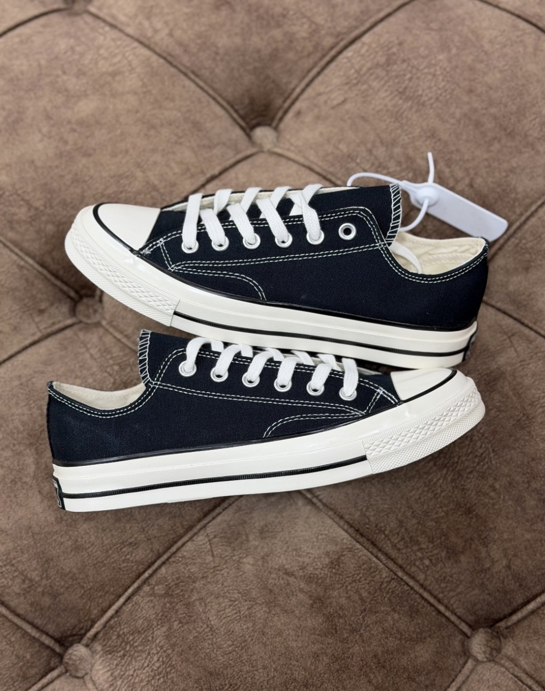 کانورس آل استار ۱۹۷۰ بدون ساق مشکی || Converse All Star 1970 Low (کد ۳۰۳)
