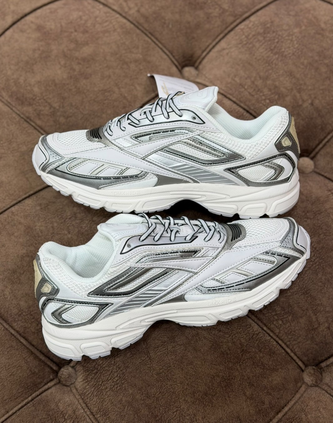 ریباک اولترا LTD سفید نقره ای || Reebok Premier Road Ultra LTD White Metallic (کد ۹۳۵)